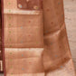 Joban Fashion Copper Pure Banarasi Tissue Saree | Swadesiicart