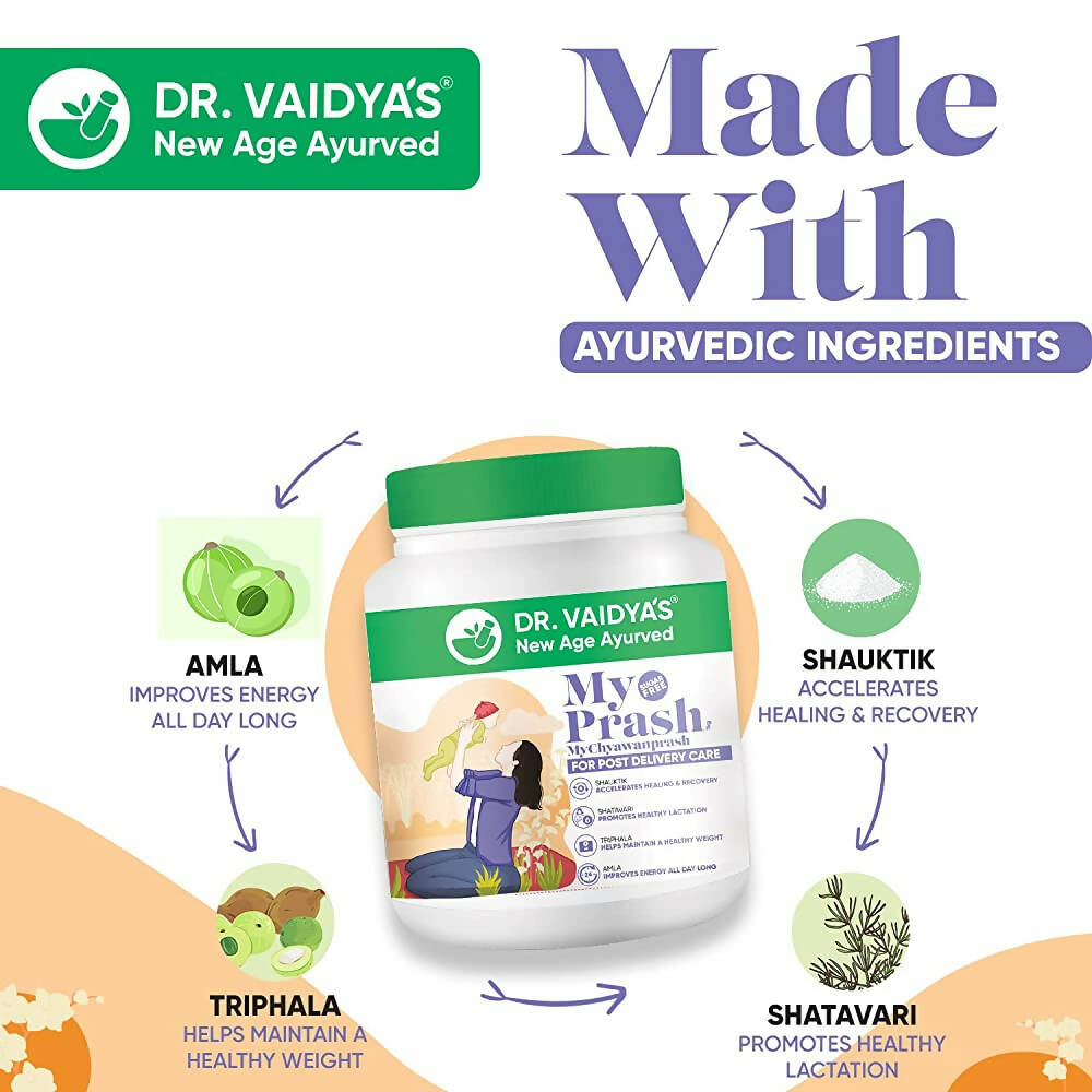 Dr. Vaidya's My Prash Chyawanprash For Post Delivery Care | Swadesiicart