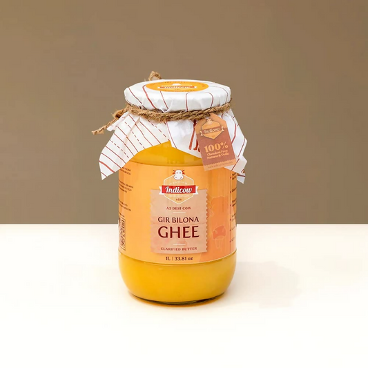 Indicow Foods Pure Authentic A2 Gir Cow Ghee | Swadesiicart