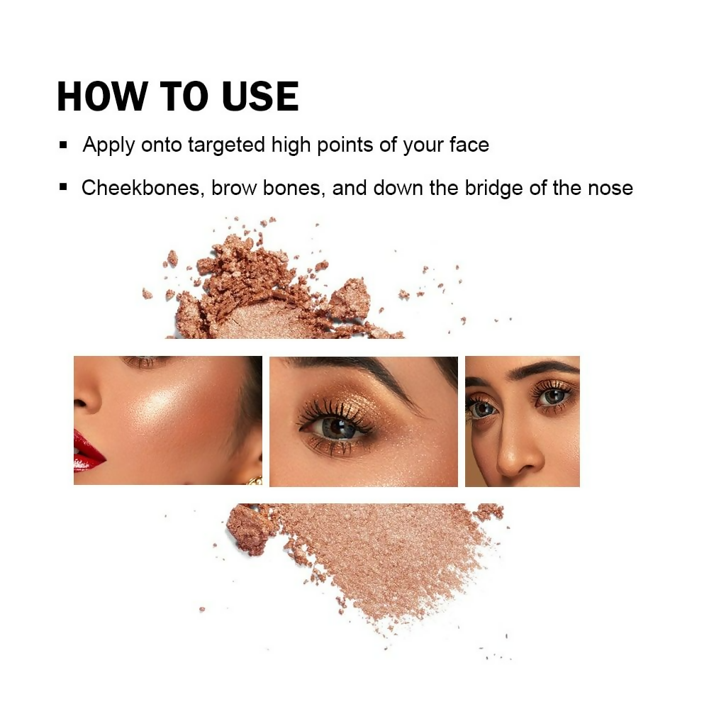 Daily Life Forever52 Desert Glow 4 Color Highlighter Palette - DGH003 | Swadesiicart