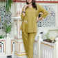 Miravan Women's Mehandi Solid Co-Ord Set - Swadesiicart