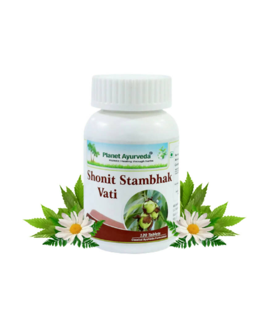 Planet Ayurveda Shonitstambhak Vati - Planet Ayurveda