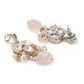 Blush Pink Kundan Choker with Earrings- Ruby Raang | Swadesiicart