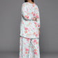 Ahalyaa Women's Traditional Wear Co-ords - Powder Blue - Swadesiicart