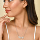 VOJ Women Beads Stainless Steel Sliver-Plated Chain with Star-Shape Pendant - VOJ (Valley Of Jewellery)