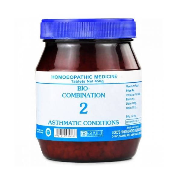 Lord's Homeopathy Bio-Combination 2 Tablets | Swadesiicart