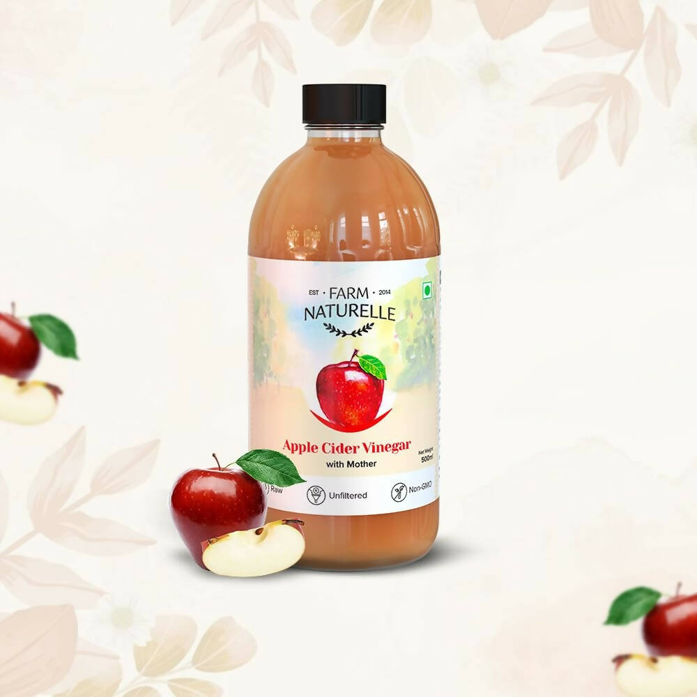 Farm Naturelle Apple Cider Vinegar with Mother - Swadesiicart