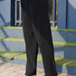 Black Crush Plain Top with Matching Bottom - Eesha - Swadesiicart