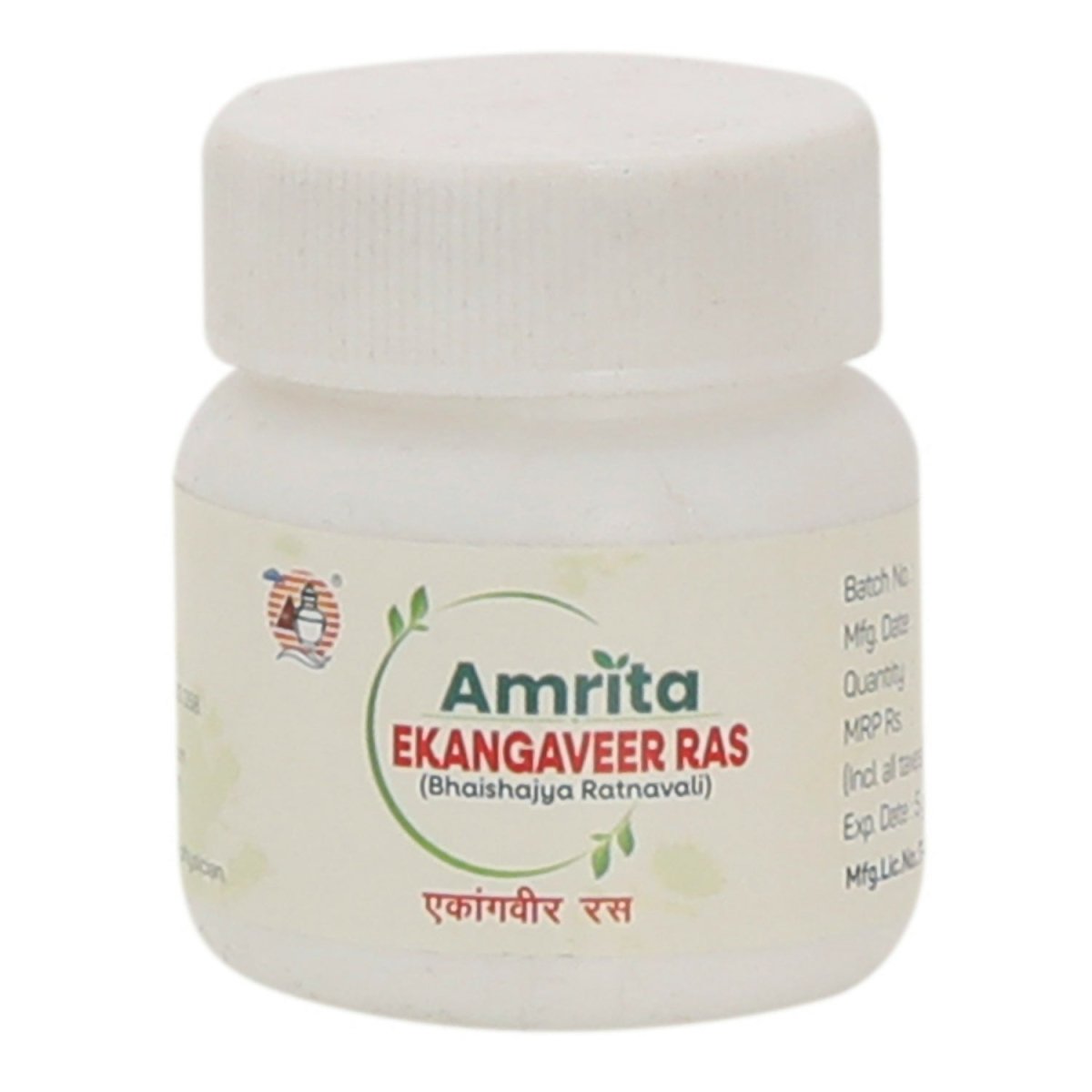 Amrita Ekangveer Ras Tablets - Amrita Herboceuticals