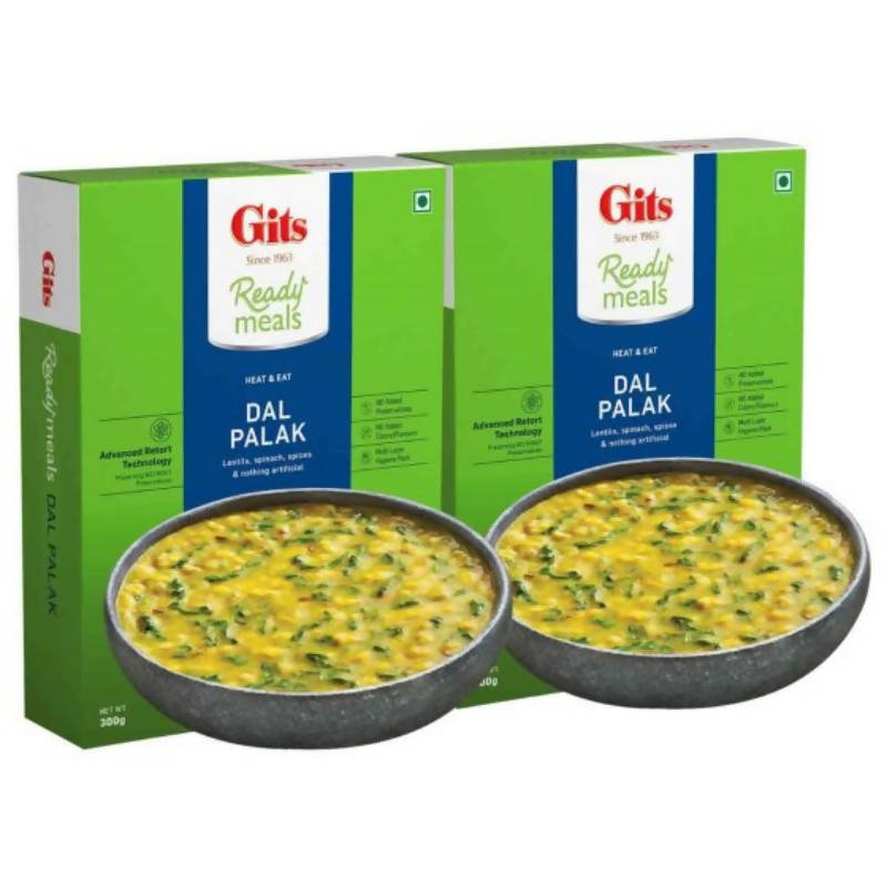 Gits Ready Meals Heat & Eat Dal Palak - Swadesiicart