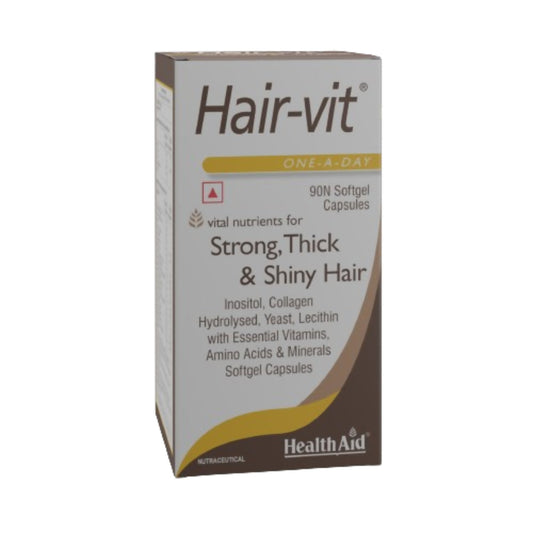 HealthAid Hair-vit (Multivitamins for Hair) Capsules | Swadesiicart