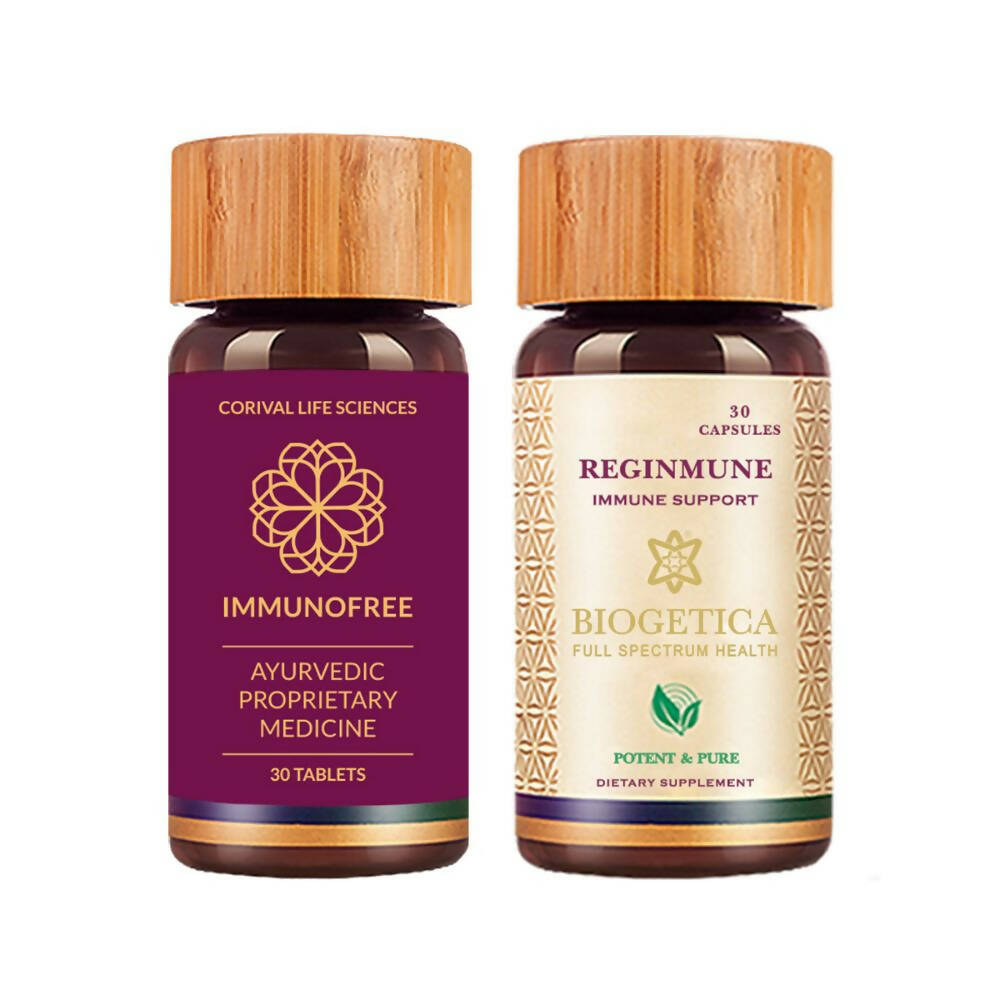 Biogetica Core Immunity Kit - Immunofree Tablets and Reginmune Capsules - Biogetica