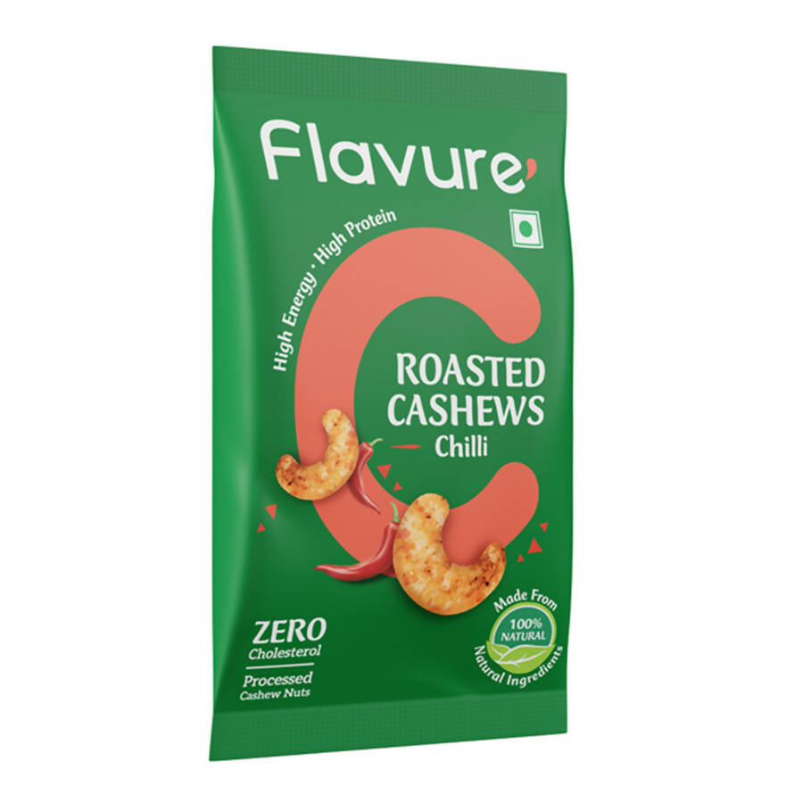 Flavure Roasted Cashew - Chilli - Swadesiicart