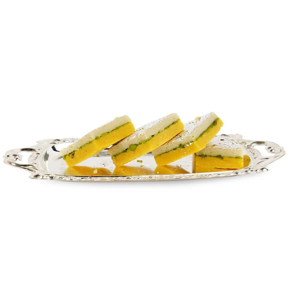 Evergreen Sweets - Kaju Tirangi | Swadesiicart