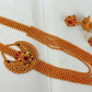 Multicolor Kemp Layer Necklace Set With Earrings - Mokshi Collections
