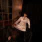 Light Pink Viscose Chikankari Embroidery Work Men's Kurta Set - Mahotsav | Swadesiicart