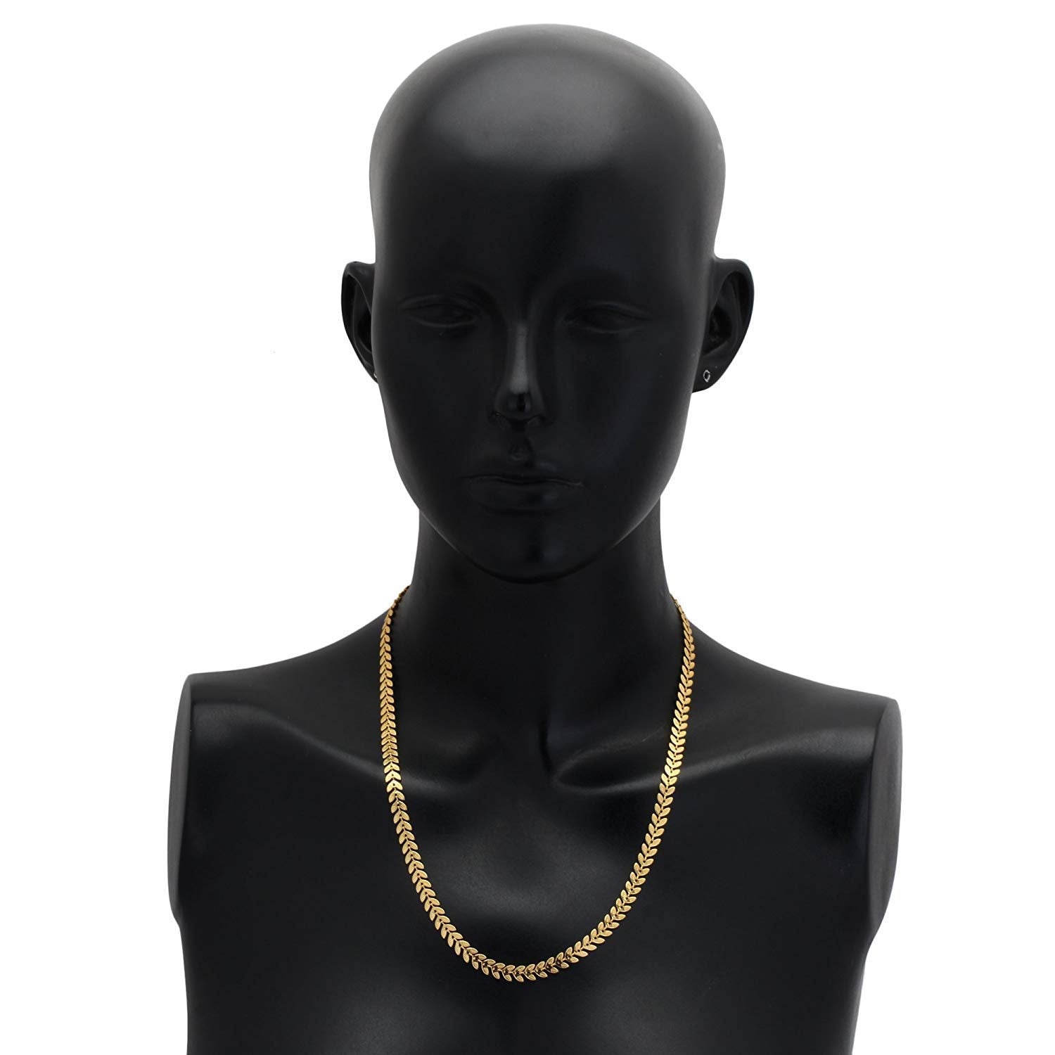 Gold-Polished Alloy Golden Pearl Chain - The Pari | Swadesiicart