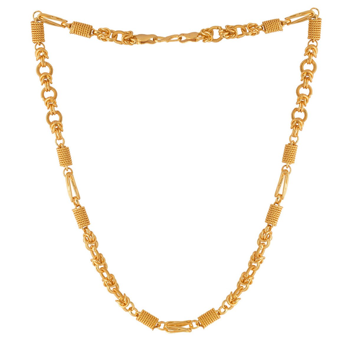 Gold-Polished Alloy Classy High Quality Chain - The Pari | Swadesiicart