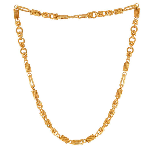 Gold-Polished Alloy Classy High Quality Chain - The Pari | Swadesiicart