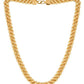 Gold-Polished Alloy Broad Look Chain - The Pari | Swadesiicart
