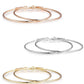 Rhodium-Plated Alloy Assorted Hoop Earrings Combo - The Pari - Swadesiicart