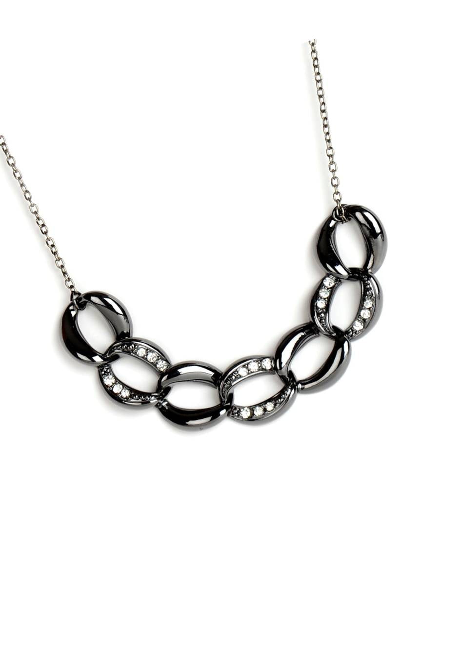 Silver-Plated Alloy Stylish Diva Necklace - The Pari | Swadesiicart