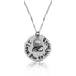 Silver-Plated Alloy Stainless Steel Love Quote Pendant Necklace - The Pari | Swadesiicart