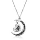Silver-Plated Alloy Stainless Steel Love Quote Pendant Necklace - The Pari | Swadesiicart