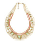 Gold-Polished Alloy Beaded Designer Choker Necklace - The Pari | Swadesiicart