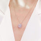 Gold-Polished Alloy Multi Wearing Heart Necklace For Girls - The Pari | Swadesiicart