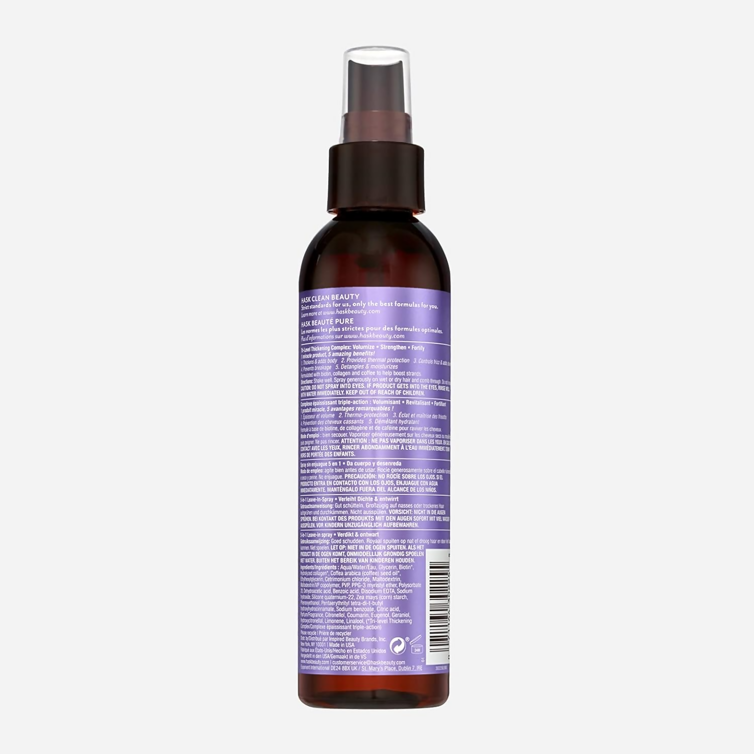 HASK Thickening Biotin Boost 5-In-1 Leave-In-Spray | Swadesiicart