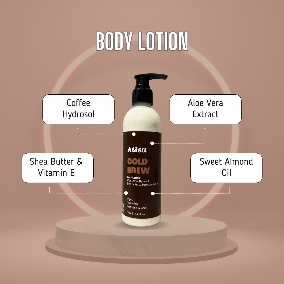 Atisa Cold Brew Body Lotion | Swadesiicart