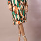 Myshka Women's Multi Printed Round Neck Party Top With Skirt Co-ord set - Swadesiicart