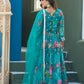 Anaita Blue Tabby Silk Readymade Anarkali Suit with Embroidery Thread & Sequence Work