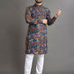 Anaita Multicolor Printed Cotton Straight Kurta