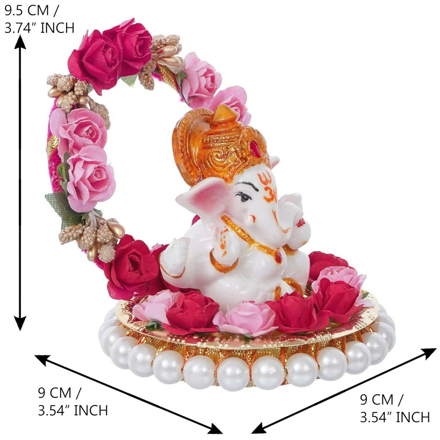 eCraftIndia Lord Ganesha Idol - Swadesiicart