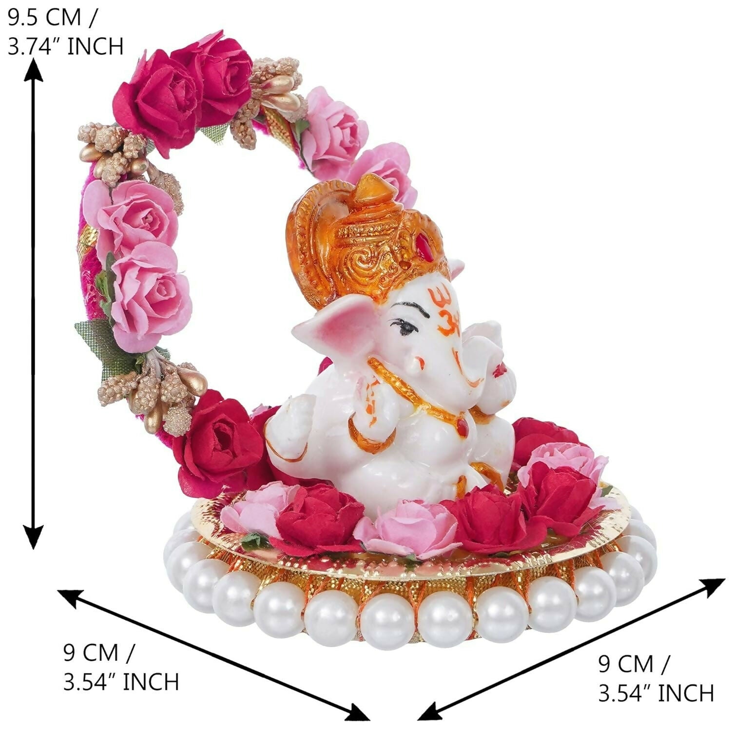 eCraftIndia Lord Ganesha Idol - Swadesiicart