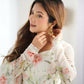 Joban Fashion Off White Kurta Set Organza Sequin Embroidery Work - Swadesiicart