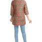 Snehal Creations Pleasant Pista Green Rayon Short Kurti Tunic Top - Swadesiicart