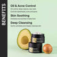 Quench Botanics Bravocado Deep Cleansing Clay Mask With Avocado, Rice Water & Pomegranate - Korean Skincare | Swadesiicart