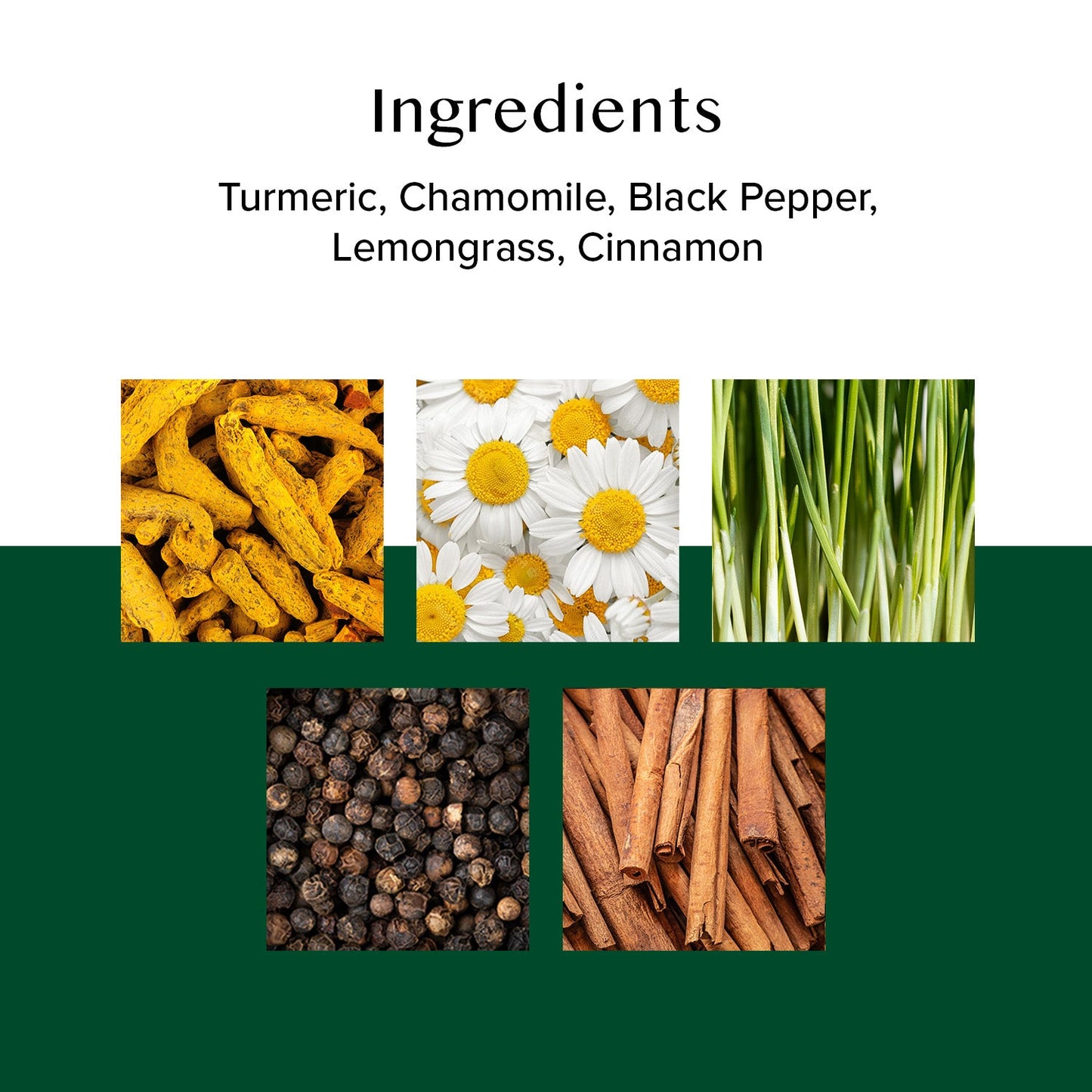 Turmeric Chamomile Herbal Tea, 100 Count