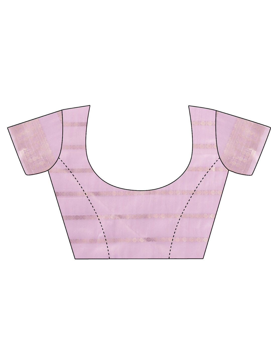 Shree Shyam Fashion Organza Light Pink Saree