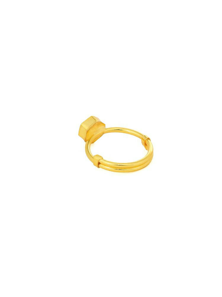 Natural Stone Green Ring - Ruby Raang | Swadesiicart