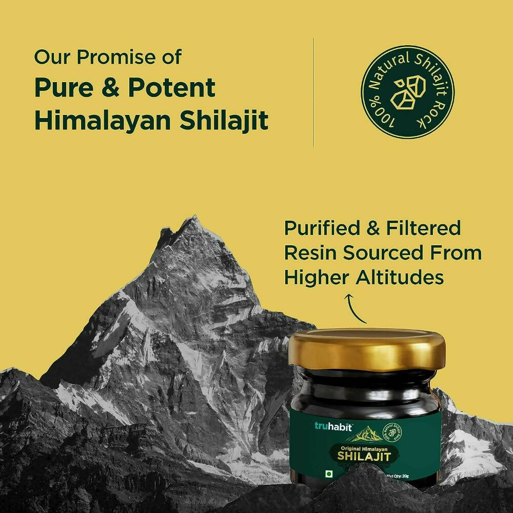 TruHabit Original Himalayan Sj, Sj Resin - Swadesiicart