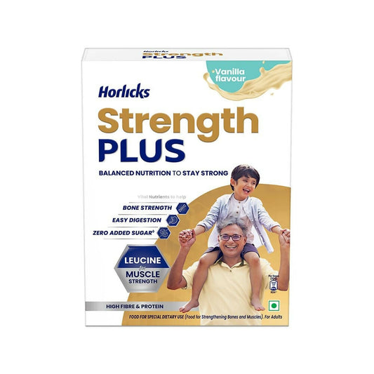 Horlicks Strength Plus - Vanilla Flavor - Swadesiicart