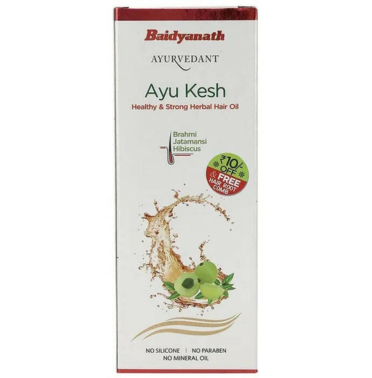 Baidyanath Jhansi Ayu Kesh Healthy And Strong Herbal Hair Oil - Ayurvedant Pvt. Ltd.