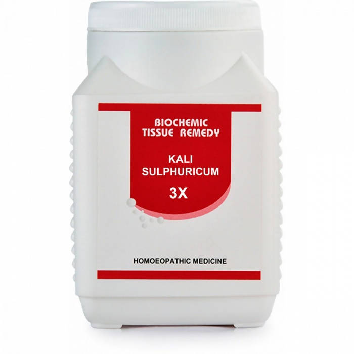 Bakson's Homeopathy Kali Sulphuricum Biochemic Tablets | Swadesiicart
