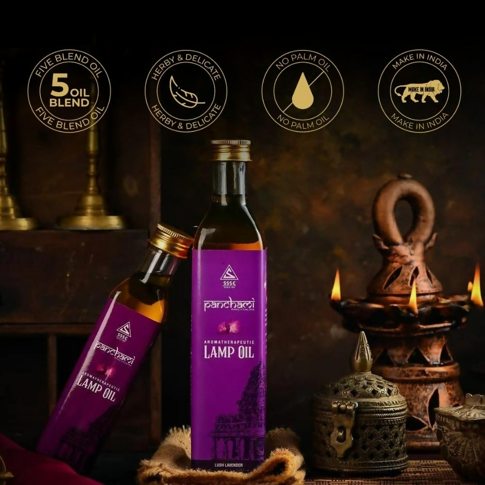 Panchami Sacred Fragrances - Lavender Lamp Oil | Swadesiicart