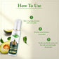 VI-JOHN Prakritik Avocado Hair serum Prevents dryness & Adds shine, 100% Natural Bio-Actives | Swadesiicart
