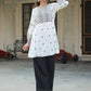 Juniper Women's White Rayon Staple Printed Straight Clothing Set | Swadesiicart